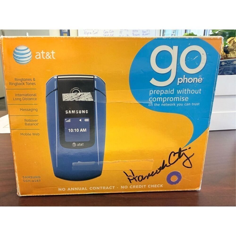 Samsung Go Phone Original Box & Manuals